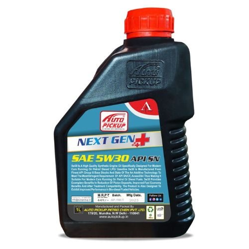 Auto Pickup Next Gen Plus Passenger Car Engine Oil SAE 5W30 Auto