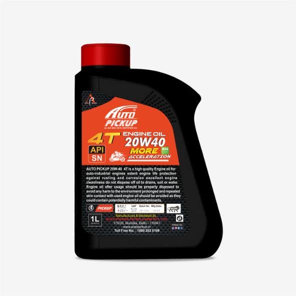 Auto Pickup T Bike Engine Lubricant Oil W Auto Pickup Engine