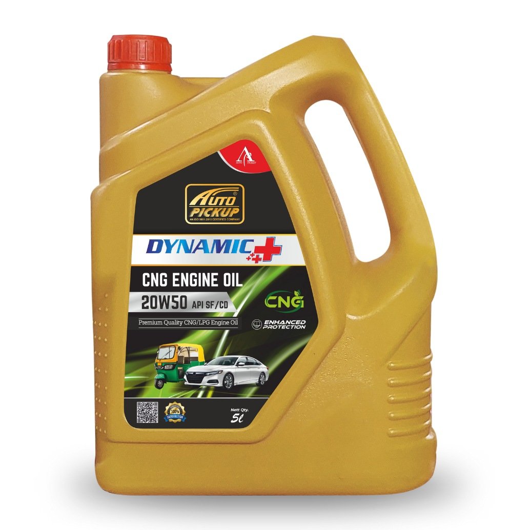 Auto Pickup Dynamic Plus CNG Engine Oil 20W50 Premium Quality CNG Oil