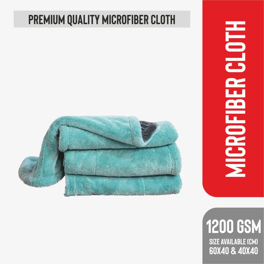 Microfiber Cloth 1200 GSM Auto Pickup