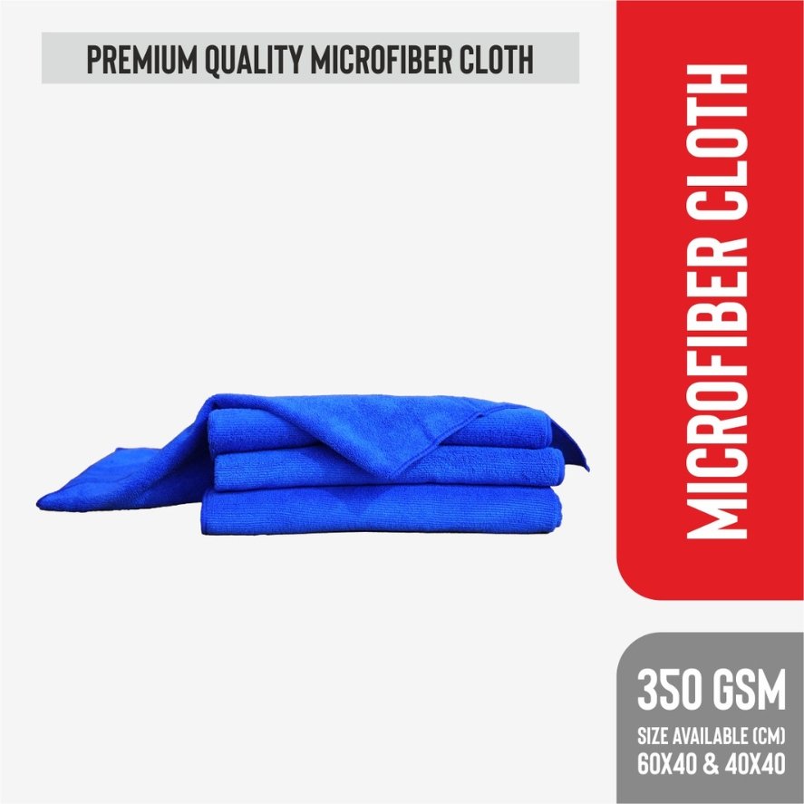 Premium Microfiber Cloth 350 GSM Auto Pickup